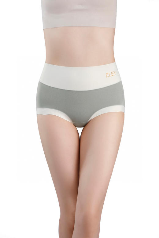 410-6 正品 巨巨巨巨舒适 微收腰 大腿无痕 裸感中高腰 女士内裤 四条装 商品图2