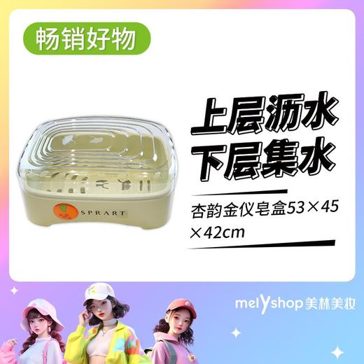 杏韵金仪皂盒53*45*42CM    (231234) 商品图0