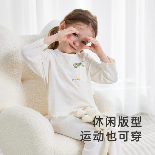 【商场同款】英氏童装抑菌防螨套头衫春夏棉麻透气婴幼儿衣服 商品图4
