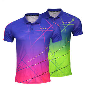 JOOLA优拉乒乓球服3209鎏金乒乓球衣运动T恤短袖比赛服乒乓运动服装