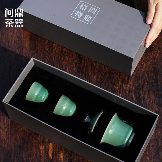 问鼎茶器梅子青绿潭回清 望峰息心套组 商品图4
