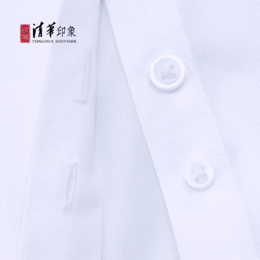 清华文创衬衫女士白色商务款 商品图5