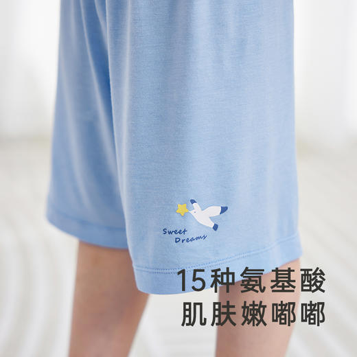 【商场同款】英氏儿童居家服夏季透气男宝女宝抑菌睡裤新款Z 商品图2