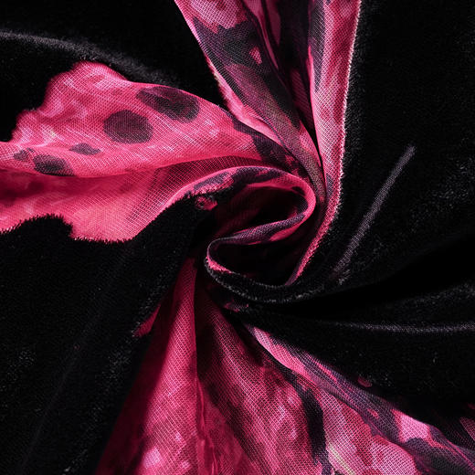 剩S/M/L 米思阳2025夏季新款国风优雅高级感连衣裙蝴蝶丝绒设计吊带裙1712 商品图3