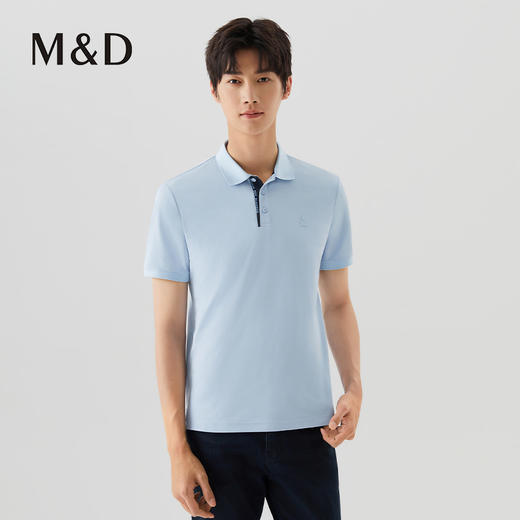 【名盾】轻运动系列POLO衫，速干面料吸湿快干，舒适零束缚MXBP22637B 商品图1