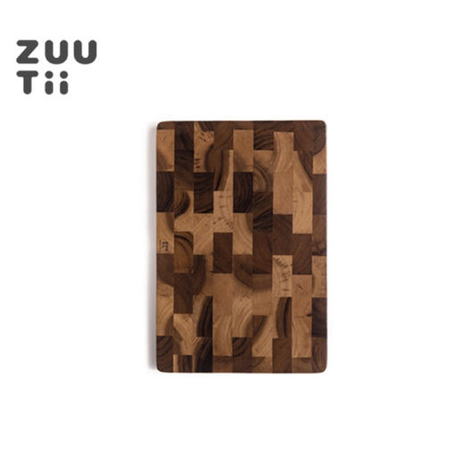 ZUUTII泰国相思木切菜板加厚厨房砧板端纹菜板40*27*3cm 商品图0