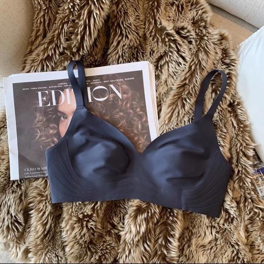 【超薄奶皮内衣女！舒适轻薄】超薄3D果冻条兔耳朵Bra，透气贴肤不凸点，无痕聚拢防下垂，大胸显小胸超薄款，夏季无钢圈少女文胸罩，冰丝速干文胸，撩人于无形！ 商品图4