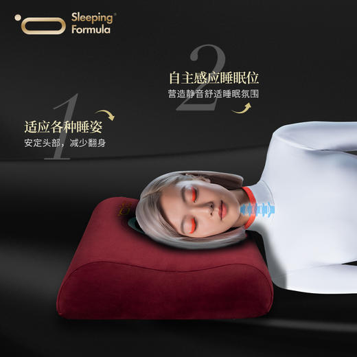 【深度睡眠枕】幻影凝胶枕 金铂Plus枕 护颈椎助睡眠 黑马级别原料枕头 商品图1