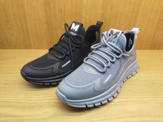 豪行舒适休闲男鞋12123589时尚透气运动网布单鞋 商品图1