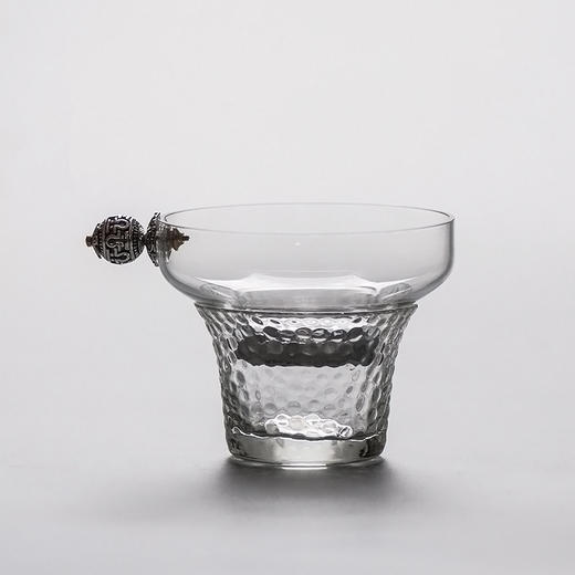 益思泉丨藏银茶漏 高硼硅玻璃 商品图0
