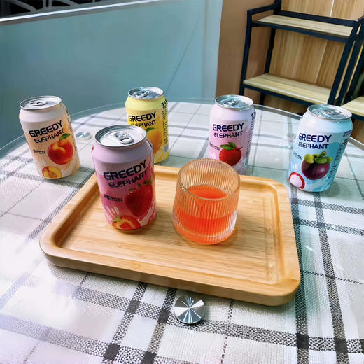 馋味象蜜桃汁330ml 商品图1
