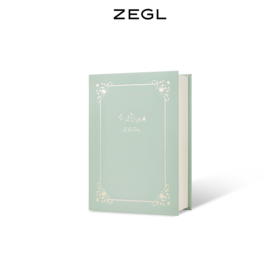 ZEGL绿色书本首饰盒2024新款收纳盒便携项链盒耳饰盒耳环饰品盒子