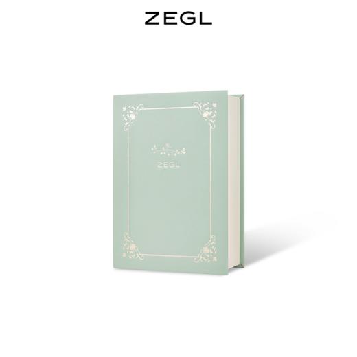 ZEGL绿色书本首饰盒2024新款收纳盒便携项链盒耳饰盒耳环饰品盒子 商品图0