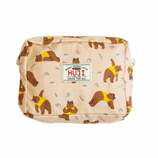 HUJI祤集Motley收纳包插画可爱动物 商品图11