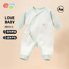 贝贝怡婴儿连体衣夏季薄款新生儿男女宝宝连身衣春秋绑带爬服哈衣ZB1DL015 商品缩略图5