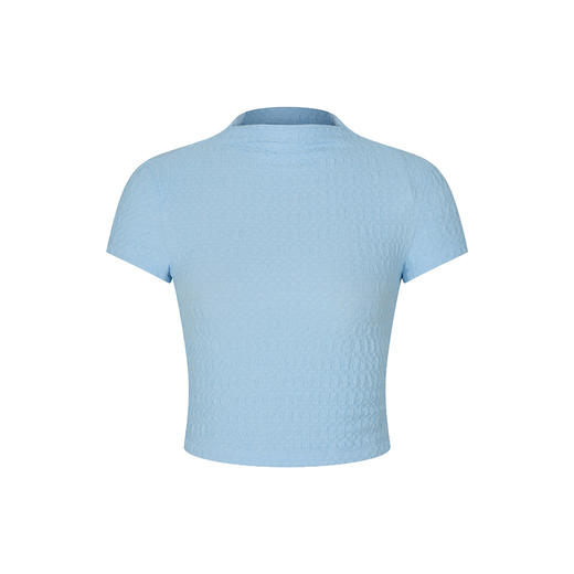 【合作款】HeyDress 褶皱肌理正肩T 商品图4