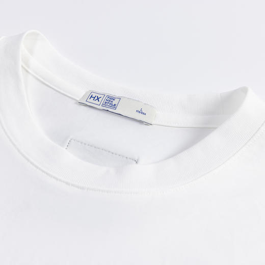 【断码清仓】HX 夏季圆领短袖T恤S102423152101/02 商品图4