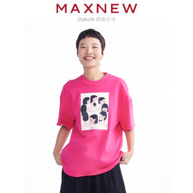 【T恤】“others”系列舒适亲肤宽松时尚印花T恤 1N2221259