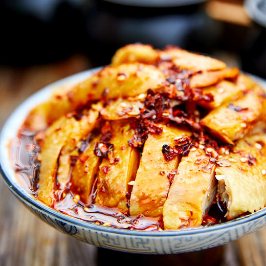 【四川特产】鲜拌跑山鸡 488g 超好吃凉拌鸡 香辣川香 口味堪比大厨  家庭聚餐必备熟食  懒人半成品  开袋即食 商品图2