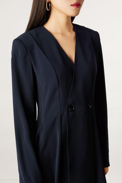 ESTELLICA V领双排扣收腰连体裤 11100 商品图3