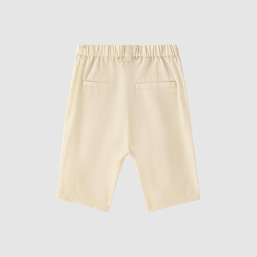 英氏-童衣类（夏）H4高梭中裤金丝杏100CM男 商品图1