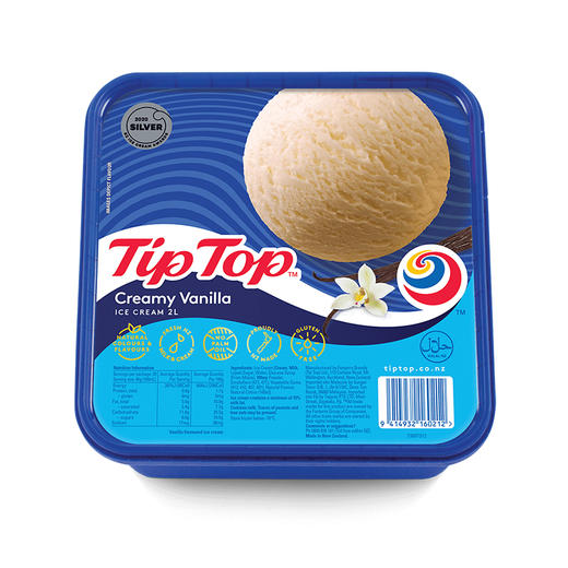 【新西兰原装进口 】TIPTOP鲜奶冰淇淋  自然新鲜 更好风味 商品图9