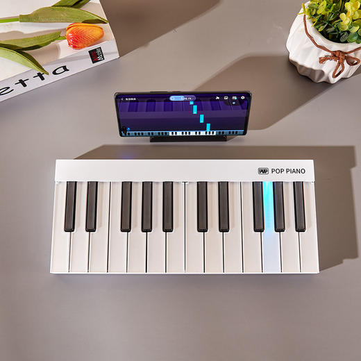 G-BR-SH0701\0702 泡泡自学钢琴键盘-白色\黑色 商品图2
