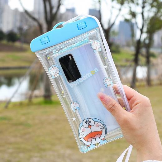 【2个装！可爱卡通手机防水袋】流沙气囊 漂浮防水套触屏 漂流游泳泼水节 商品图8