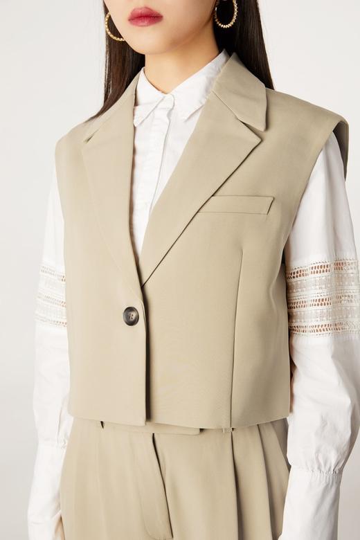 LNNNS 时尚截短款马甲外套 11112 商品图3