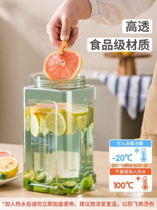 🍂【极就+可拎直饮冷水壶】♦️1、自开合防尘壶嘴，💥阻隔蝇虫 宠物毛发等 安心用✅ ♦️2、材质安全，可放凉白开、💕可泡柠檬水、冰绿豆汤任你选 商品图1
