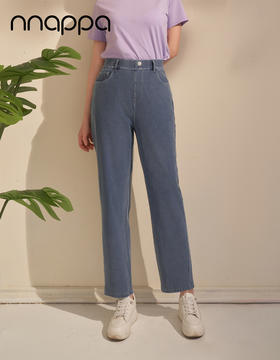 超细滑外穿时尚香蕉牛仔裤PA29281