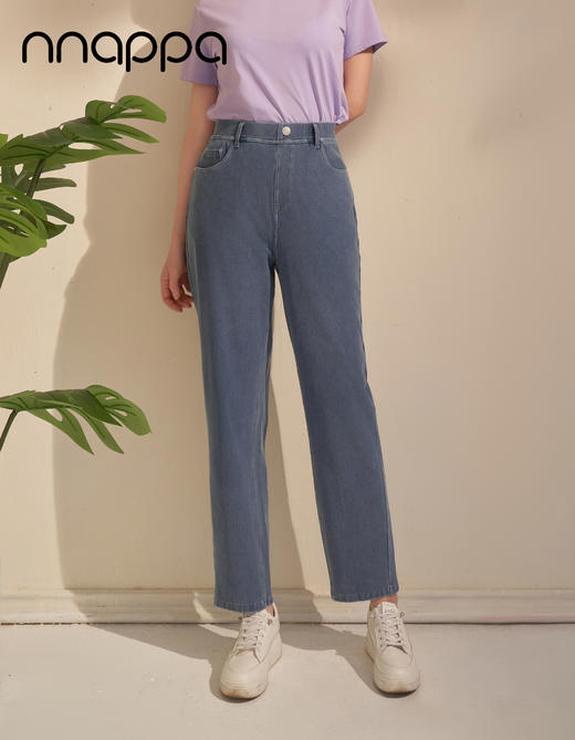 超细滑外穿时尚香蕉牛仔裤PA29281 商品图0