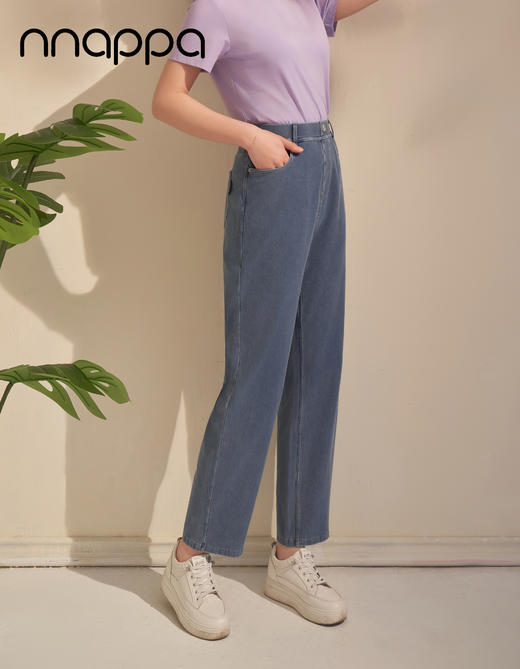 超细滑外穿时尚香蕉牛仔裤PA29281 商品图2