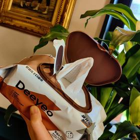 [屁侠推荐] 德佑 无敏湿巾 湿纸巾 新生儿手口专用 加厚款大包80抽*5包（包装更新，随机发货）