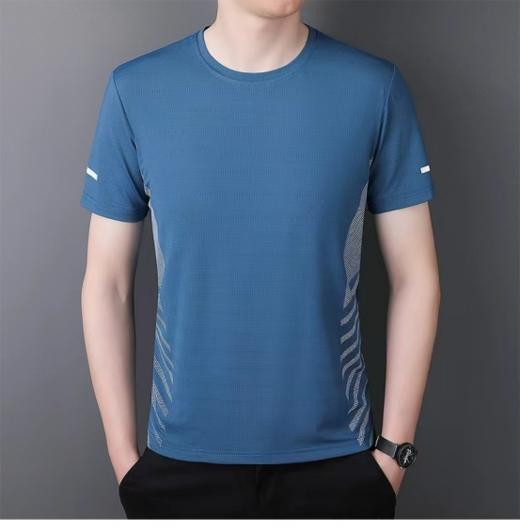 💞【卡帝乐鳄鱼男士短袖套装2302288】 ✨1、凹凸肌理纹理，面料凉感，✌️柔软亲肤 ，华夫格纹理，上身显瘦，♦️立体有型、 ✨ 商品图2