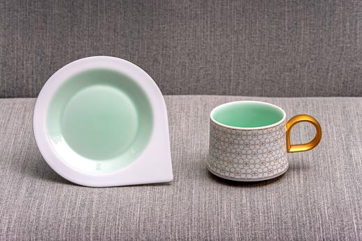 玉青瓷·和合同心四杯 商品图7