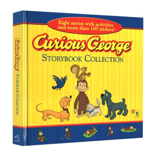 Collins柯林斯 英文原版 好奇猴乔治 Curious George Storybook Collection精装绘本 全英文版 商品图3