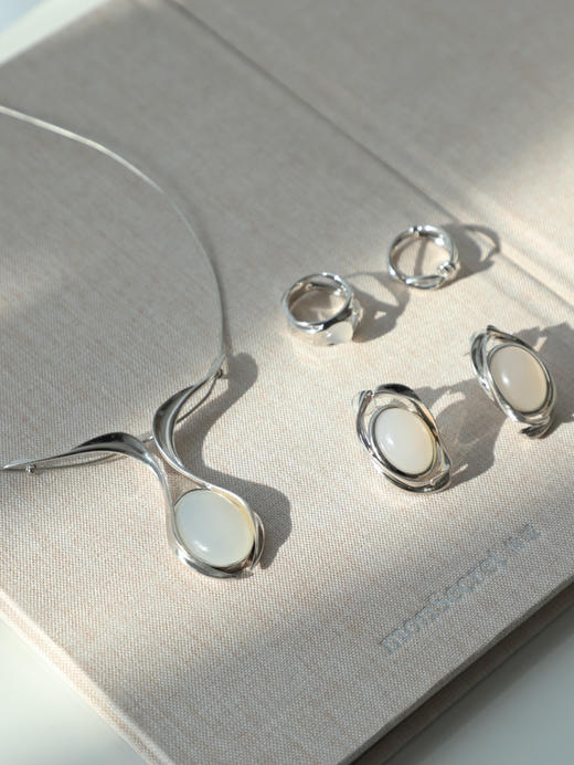 monSecret｜SW010203 揽月项圈【MOTION】 [ 银  ] 商品图5