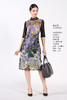 【伯妮斯茵】172S222--紫色连衣裙--几何奎罗 印加文明 商品缩略图5