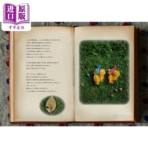 预售 【中商原版】手作精致又可爱的小动物布偶 森田宽子 日文原版 手のひらにのせて楽しむぬいぐるみ 商品图1
