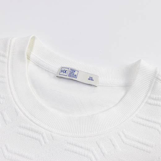 【限时折扣】HX 春秋季圆领卫衣Y106410027101/02 商品图6