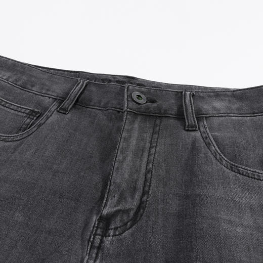 【新品上新】HX 春夏直筒水洗牛仔长裤Y201420002101 商品图2