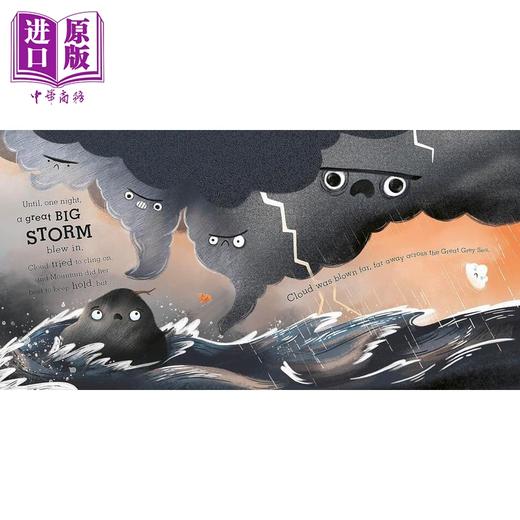 【中商原版】山与云Jana Curll Mountain and Cloud A story about facing your worries and finding friendship英文原版绘 商品图3