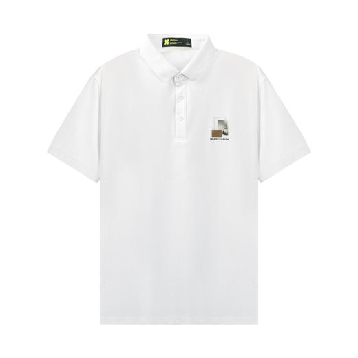 【新品上新】HX 夏季翻领短袖T恤Y102420044101/02POLO杉 商品图13