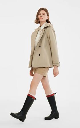 法式经典 AIGLE艾高2024春夏新款GORE-TEX防风防雨透汽风衣女