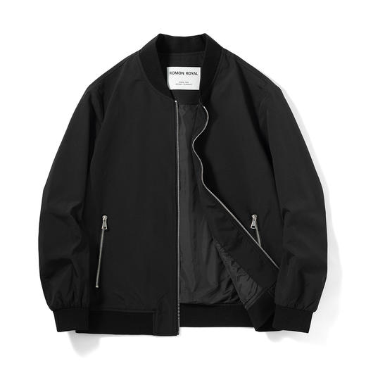 【防风面料】罗蒙春秋休闲男士夹克外套男时尚棒球服外套百搭夹克男 商品图1