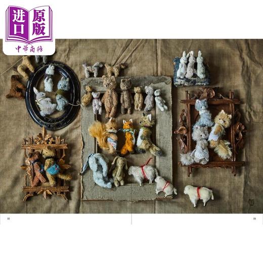 预售 【中商原版】手作精致又可爱的小动物布偶 森田宽子 日文原版 手のひらにのせて楽しむぬいぐるみ 商品图4