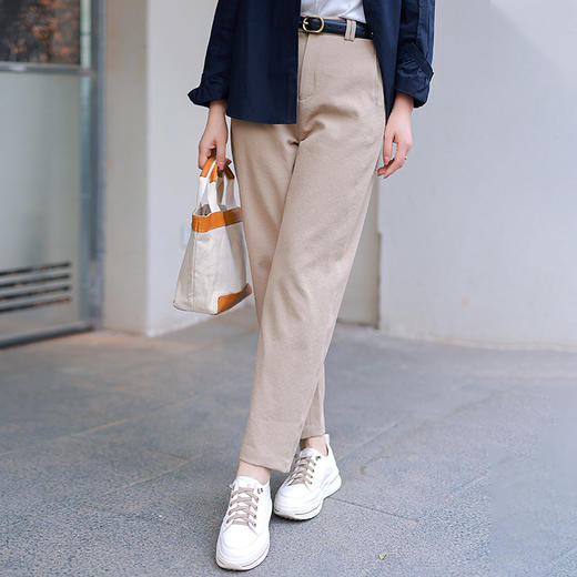 【福利清仓】进口盐缩工艺九分茧型裤 不易皱 不起球 商品图1