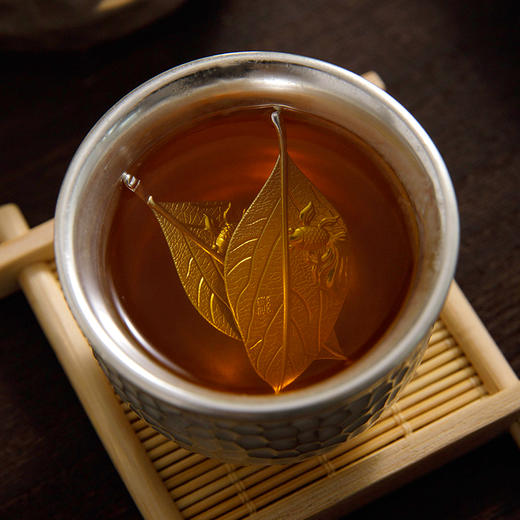 拾物观心·锤纹鎏银古法瓷胎茶器，爱茶人的白月光，素雅如月，洁白如霜【G】 商品图2