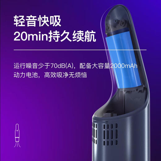 EraClean  车载吸尘器   无线便捷手持式车载吸尘器   XC-P01 商品图3